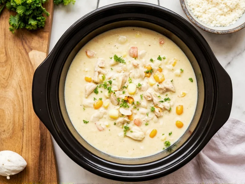 Perfect Crock Pot Cream of Chicken Soup Recipe