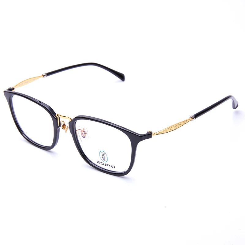 

Vitaenova Square Acetate Metal Frame Optical Eyeglasses Anti Blue Ray Glasses Men Women Unisex, Custom colors