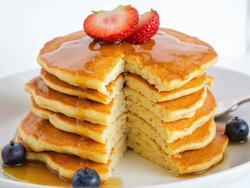 homemade buttermilk pancakes