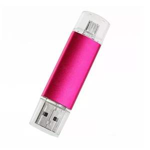 Metal 2 1 USB Flash Drive Android Smartphones & PCs