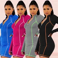 

A93168 spring fashion clothes women 2020 women spandex dresses Women bodycon dresses