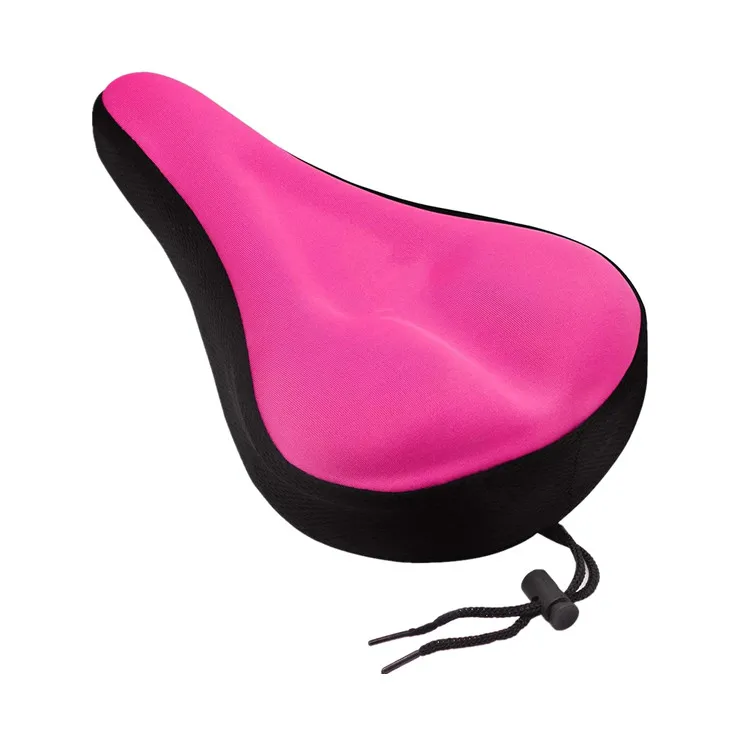 

Custom Comfortable 3D Silicone Bike Seat Gel Cover Saddle, Customized