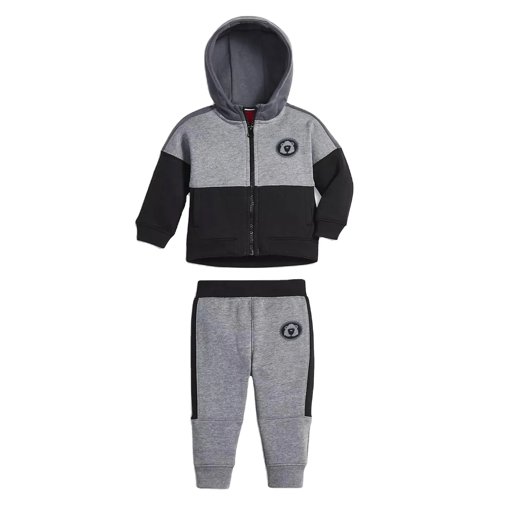 

For 6-8 years old children long-sleeved two pieces clothing set outfits set sweatsuit tracksuit
