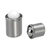 Spring Plungers smooth model, with collar and with pin end stainless steel