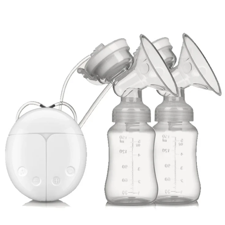 

Intelligent bilateral electric breast pump large suction power silent and comfortable automatic breast pump milking device