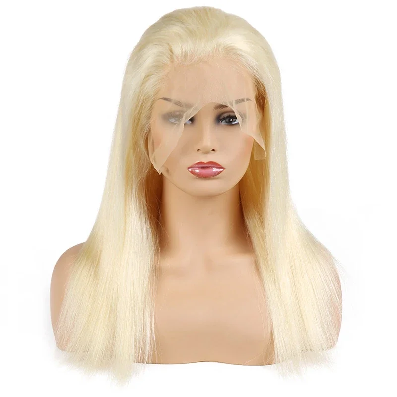 

Brazilian 613 Blonde 13*4 Lace Frontal Straight Human Hair Wigs for women on sale