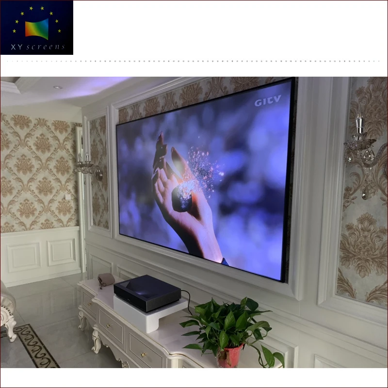 

100inch home use projector alr screen for ust projector