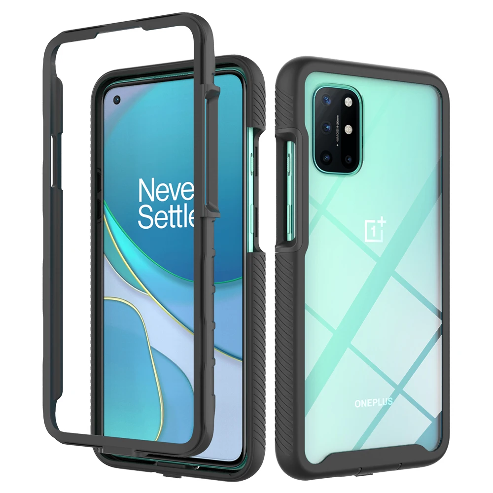 

Mobile Phone Case Cover for One Plus 8T+ 5G, PC TPU Cell Phone Case for Oneplus 8T