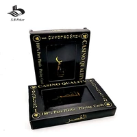 

Durable 100% plastic playing cards for Casino