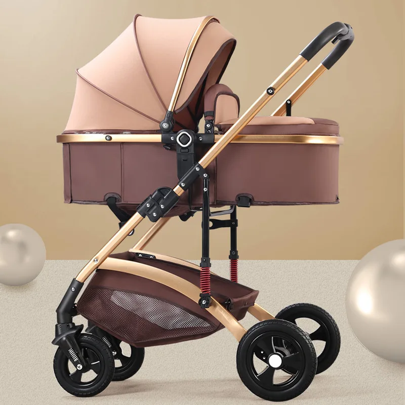 

2021 Hot Sale Baby cotton winter Stroller 3 In 1 Newborn Baby Car seat Stroller Baby Walker Luxury Travel System with Car Seat