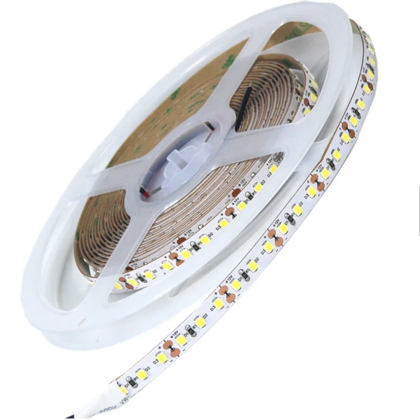 Factory price 120leds/m 9.6W/M SMD2835 12V/24V Cuttable White LED Flexible Strip Light