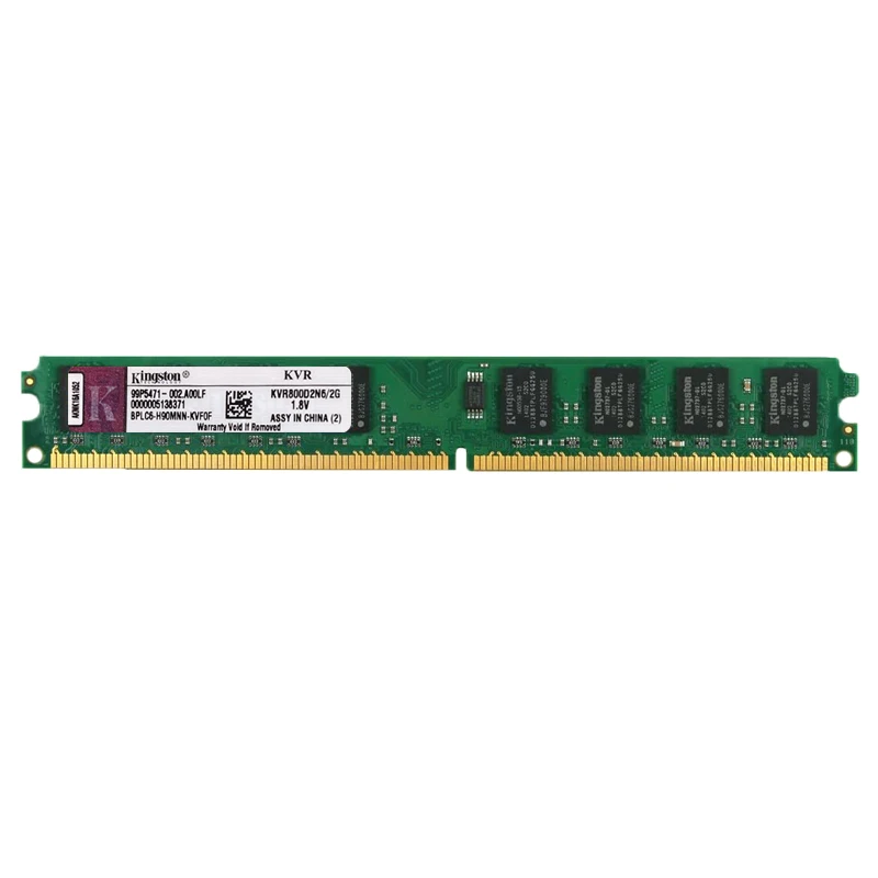 

DDR2 RAM 2GB 800Mhz PC2-6400 DIMM Desktop memory 240Pin 1.8V NON ECC Bulk/Lot