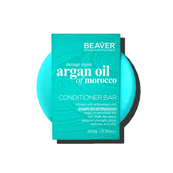 

Beaver hair care damage repair argan oil of morocco shampoo bar