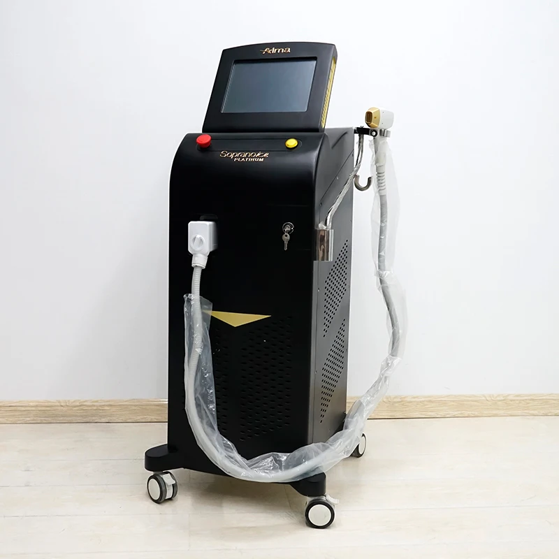 

Micro Channel 1200W Depilation Alma Laser 755nm 808nm 1064nm Diode Laser Hair Removal Machine