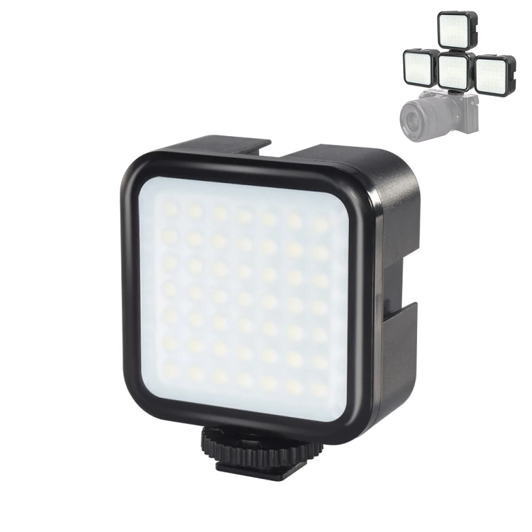 

Square Photography Mini Portable Vide Light LED Fill Light For Camera and Phone