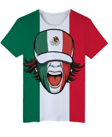 

New summer 3D printing T-shirt full sublimation casual custom T-shirt, Custom color