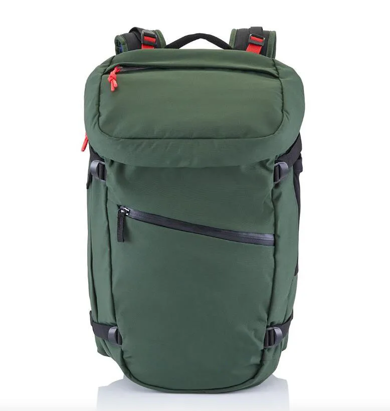 

New Style Outdoor RPET Backpack Waterproof Durable Sport Backpack, Black,customized