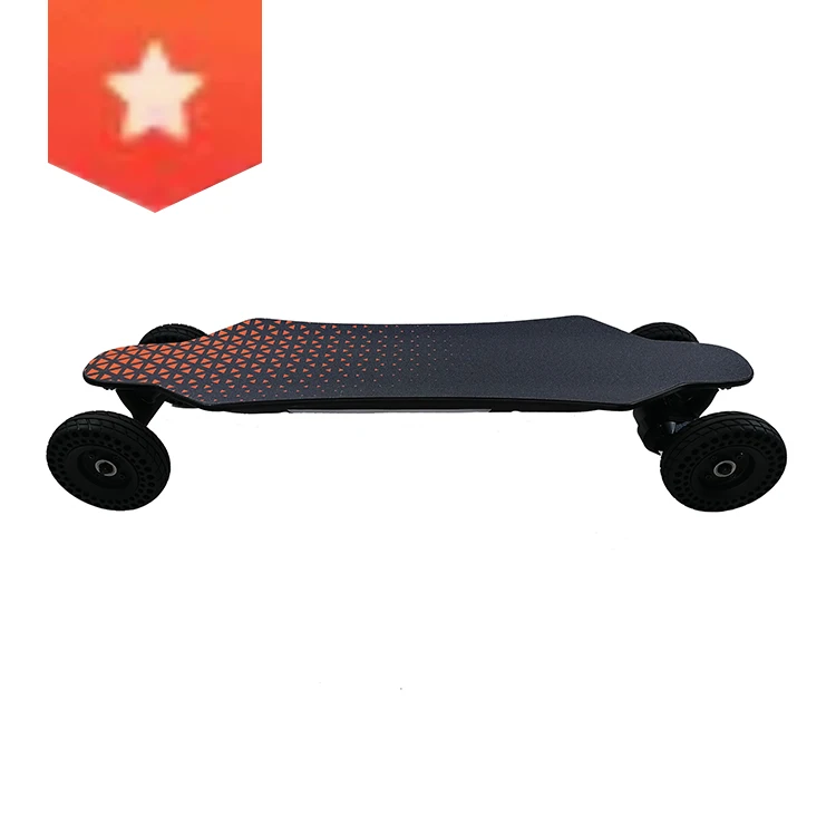 2021 Dual Motor Belt transmission Offroad Electric Skate Board Remote Control All Terrain Longboard Off Road Electric Skateboard