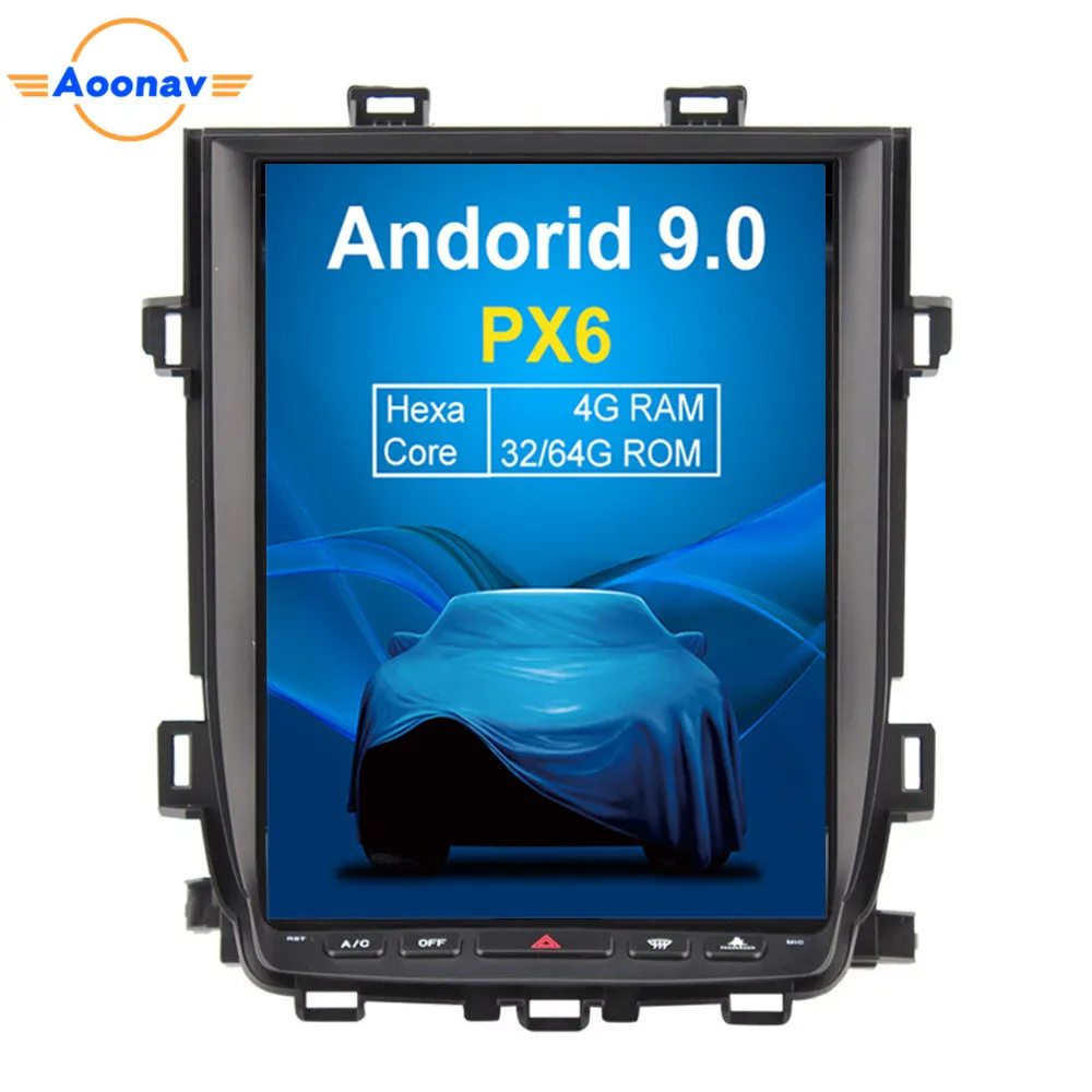 

AOONAV Android 9.0 car video dvd player For Toyota Alphard 2007-2013 Car Radio GPS Navigation DVD Player, Black