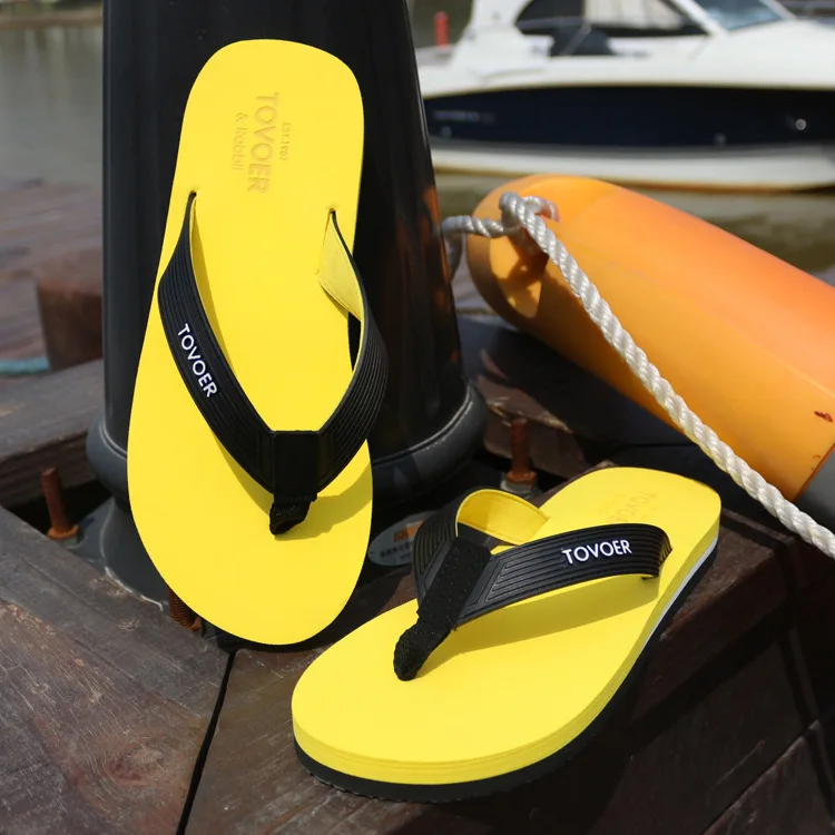 

Unisex Flip-Flops Slippers Summer Beach Style Solid Color men Custom Havianas Slipper Flip Flop Ultra-low factory wholesale