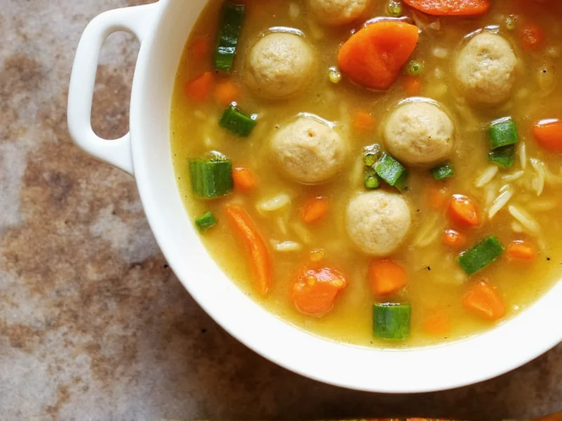 Vegetarian Matzo Ball Soup: Authentic Recipe & Tips