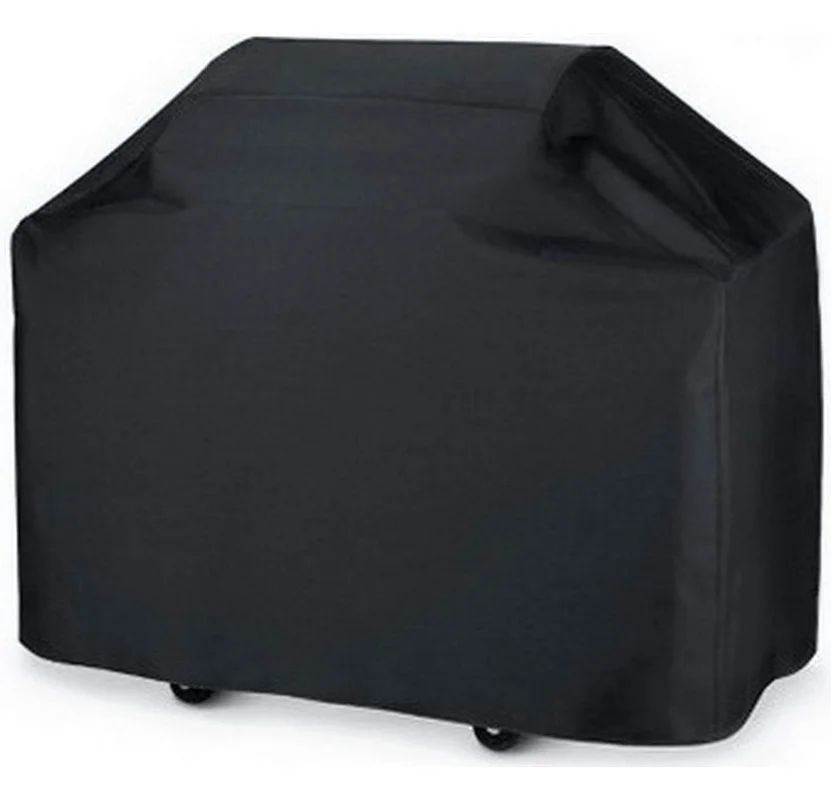 

Waterproof Weather Resistant UV and Fade Resist Factory Made 420D 600D Oxford BBQ Grill Cover BBQ Gas Grill Cover, Black