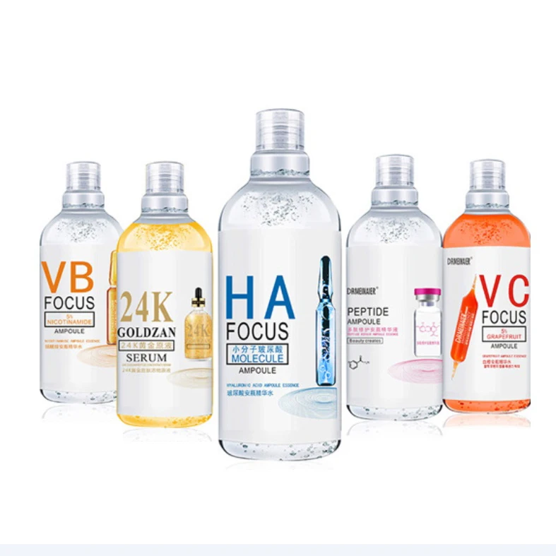 

24K gold vitamin C peptides hydrating skin care toner face private label