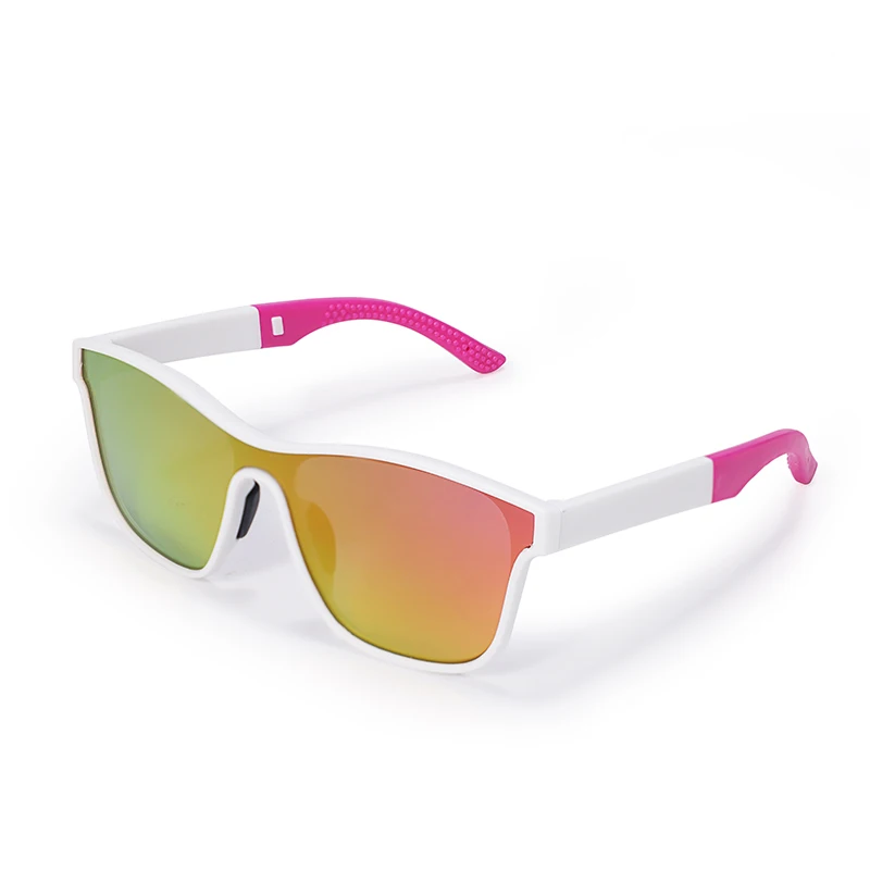 

Polarized Sunglasses TR90 Frame Women Pink Men Blue OEM Custom LOGO UV400 Sports Sunglasses Style, Any color can be offered