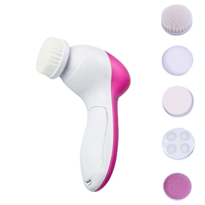 

Cleansing Cleaning Face And Body Spin Rotating Spa Personal Beauty Skin Washing Silicone Brush