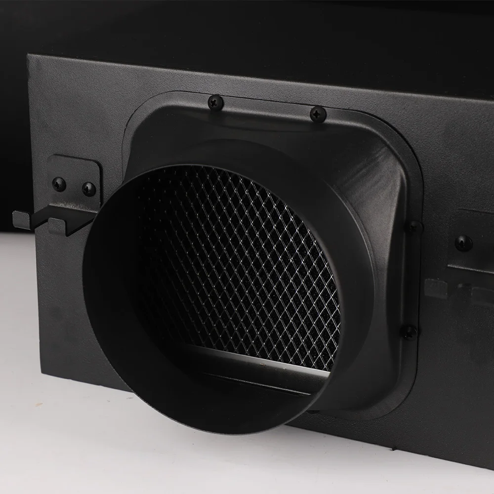 6' Pm2.5 Housing Duct Terminal Inline Air Filter Fan Box With Hepa