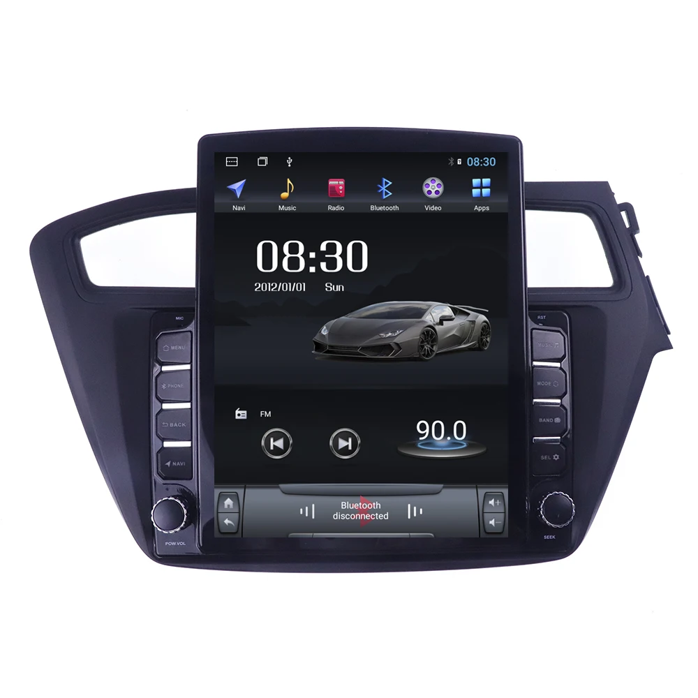 

Tesla Big Screen Car Multimedia For Hyundai I20 2013 - 2017 Android Radio DVD Player GPS Navigation Audio Auto Stereo Head Unit
