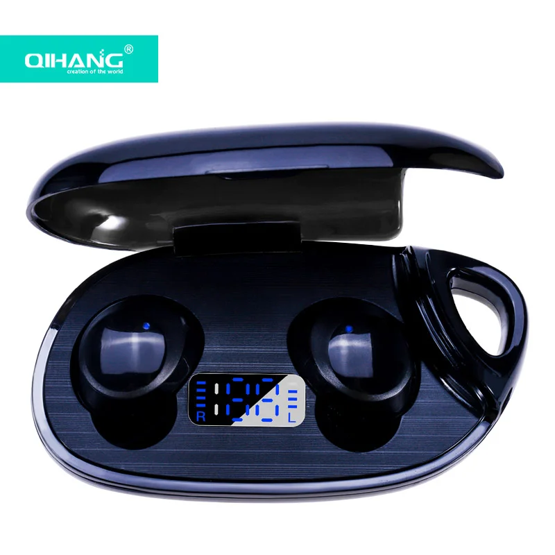 

Blue Tooth Speaker Earphone Wireless Phone Blue Tooth Earpieces, Black white
