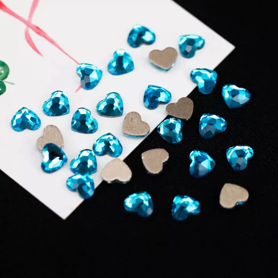 

Wholesale Bulk Various Shapes Water Drop Drill A Variety Of Colors Rhinestones Flat Back For Nail Art