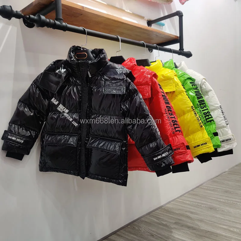 

Cheap Price Children Winter Print Warm Down Jacket Kids Down Coat For Sale