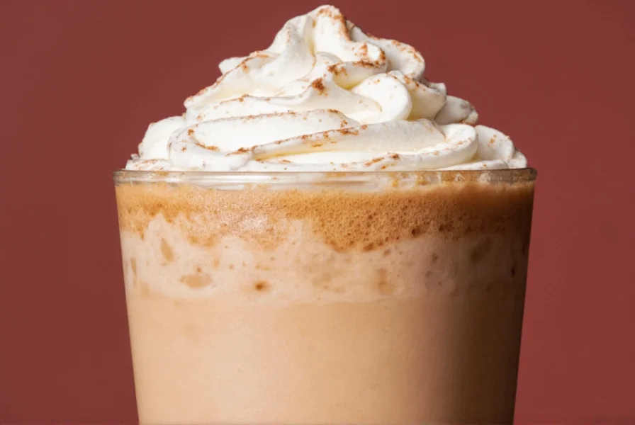 Starbucks Cinnamon Dolce Latte in a ceramic mug with cinnamon topping visible