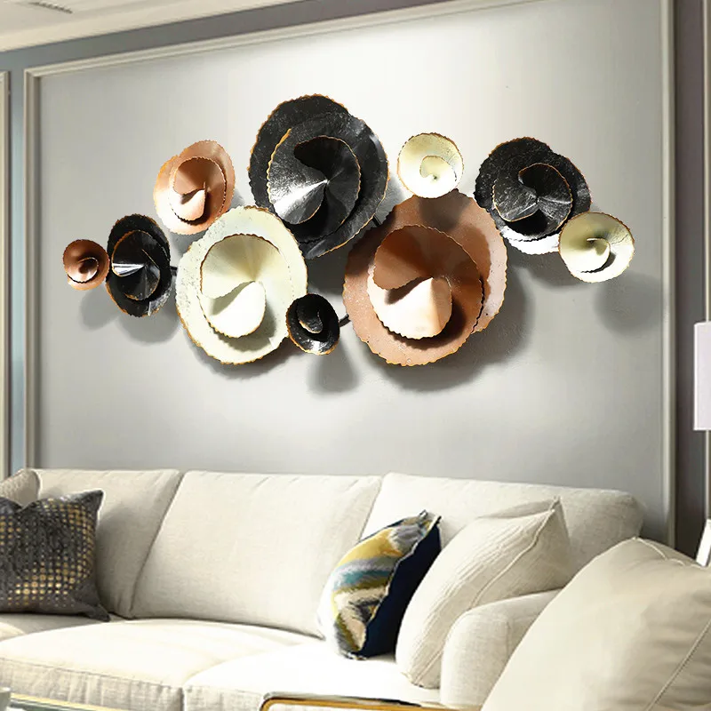 

Office Hotel Restaurant Large Iron Background Wall Hanging Arts Decoration