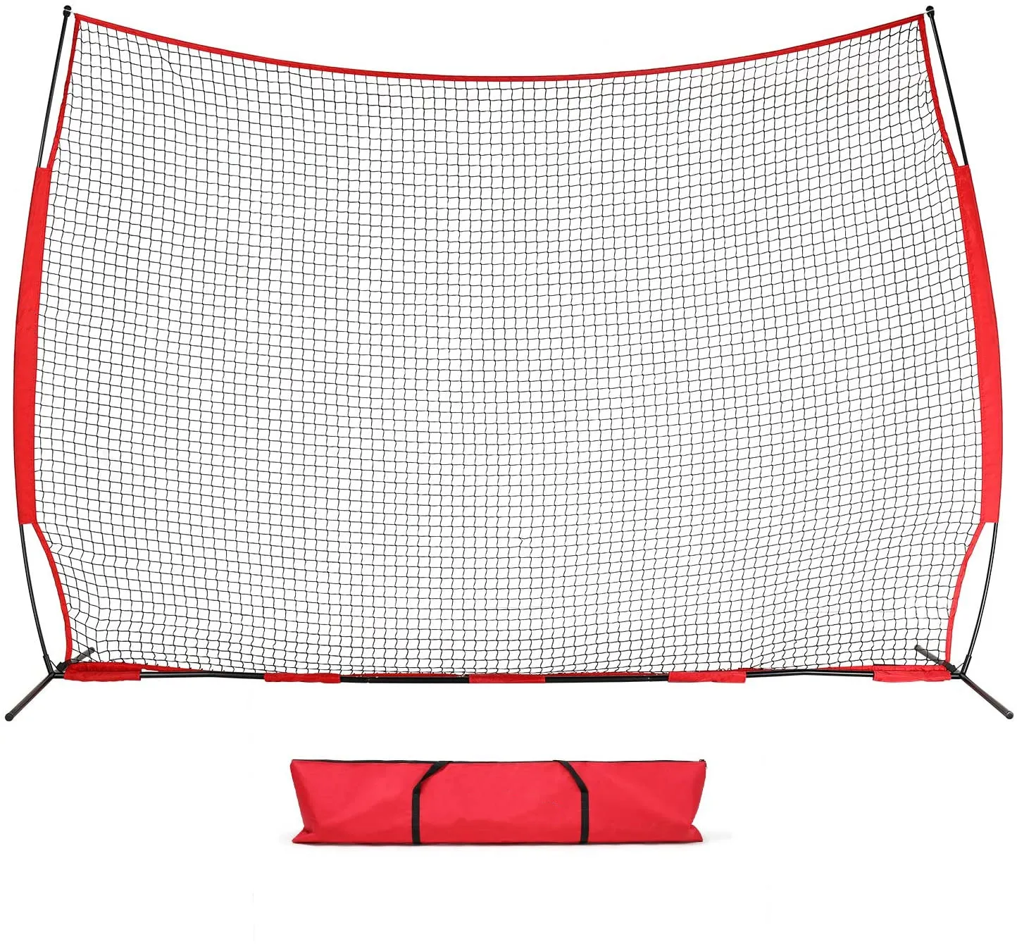 

Heavy duty soccer basketball lacrosse field hockey training collapsible barrier baseball backstop net, Customized color