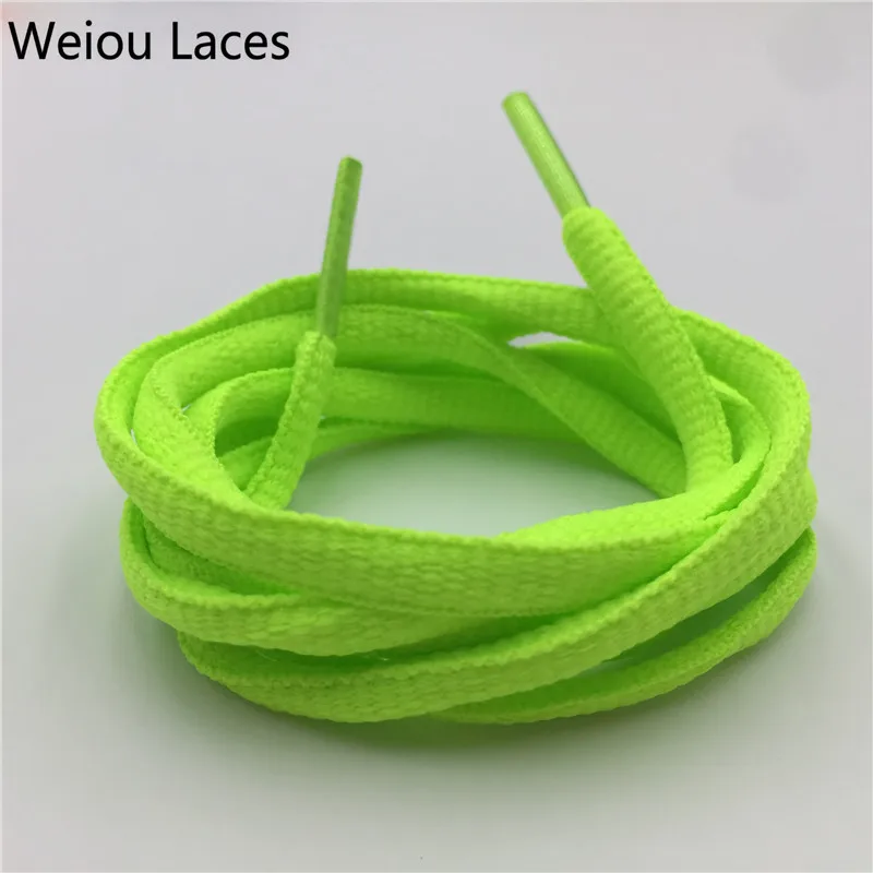 

Weiou Oval Semicircle shoelaces For Men Shoes Replacement Shoe Laces Plastic Tips Shoe Laces Fun Shoestrings, Black,white,yellow and so on
