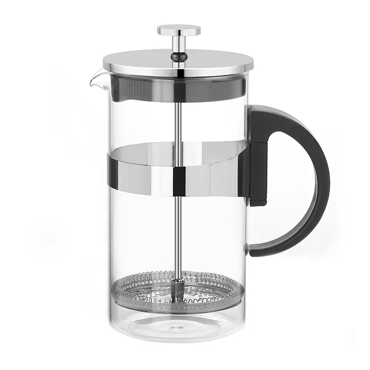 

Food grade 800ml eco friendly coffee french press glass mugs china