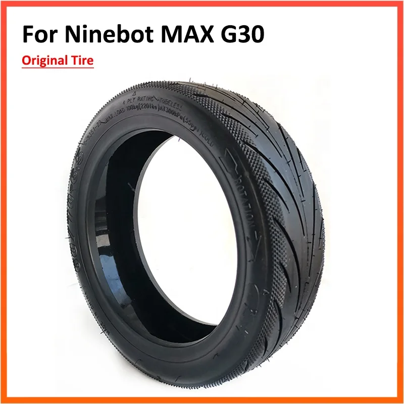 

Original Outer Tire for Ninebot MAX G30/G30D Kick Scooter Accessories 10 Inch 60/70-6.5 Front and Rear Tyre Wheel Tire Parts