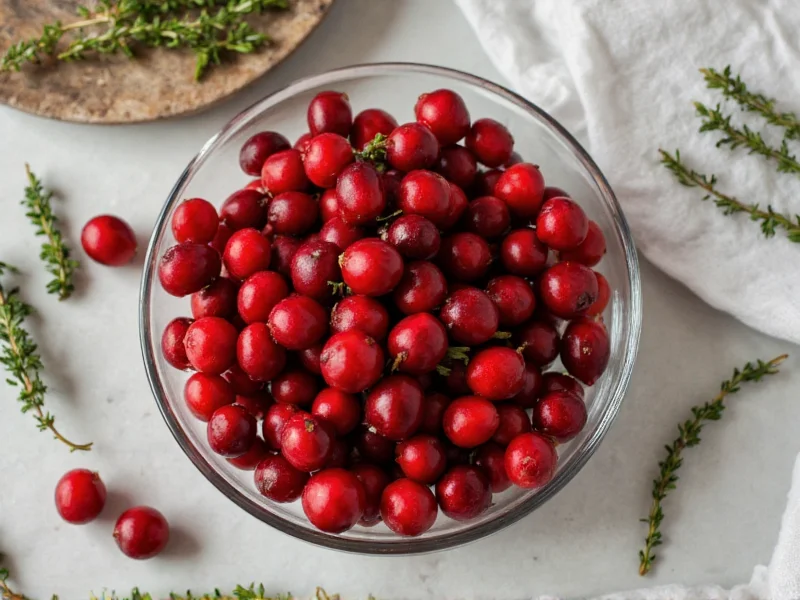 Fresh Thyme Cranberry Pairing: Best Recipes & Tips