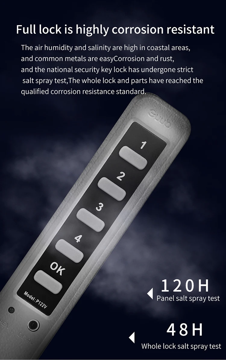 グーブ(Guub) P122SV-L39M-KEY ロッカー・キャビネット電子錠