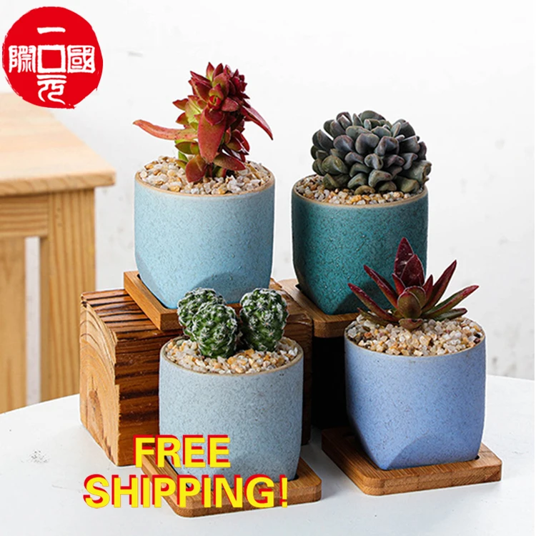 

High quality mini small ceramic flower pot for garden