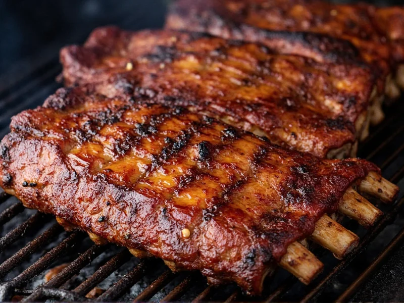 Perfect Smoked Ribs Temperature Guide: 195-205°F