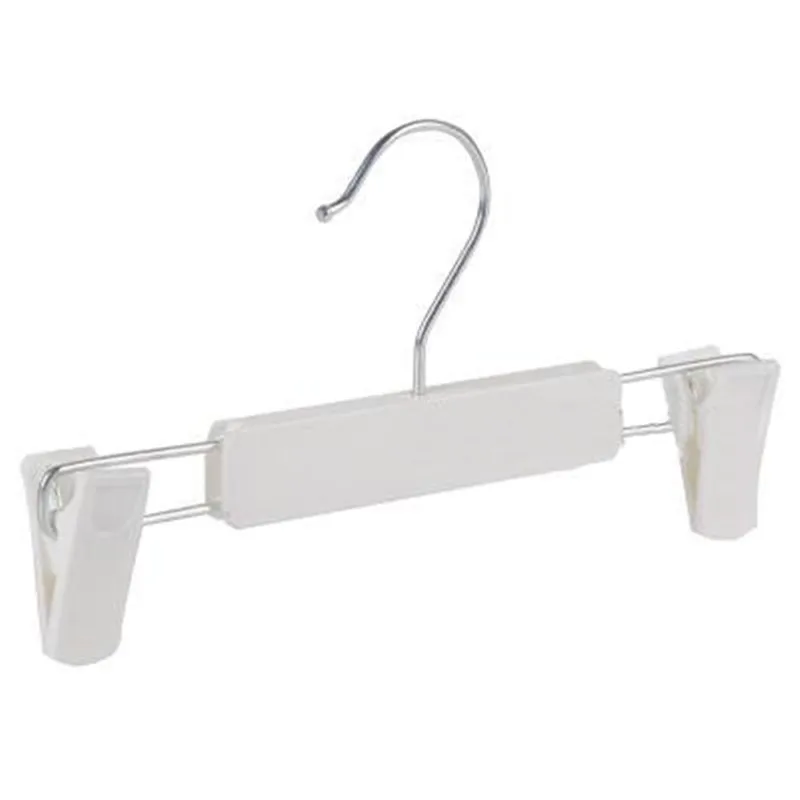 

Baby white hanger with clips for trousers or pants, White,green ,pink