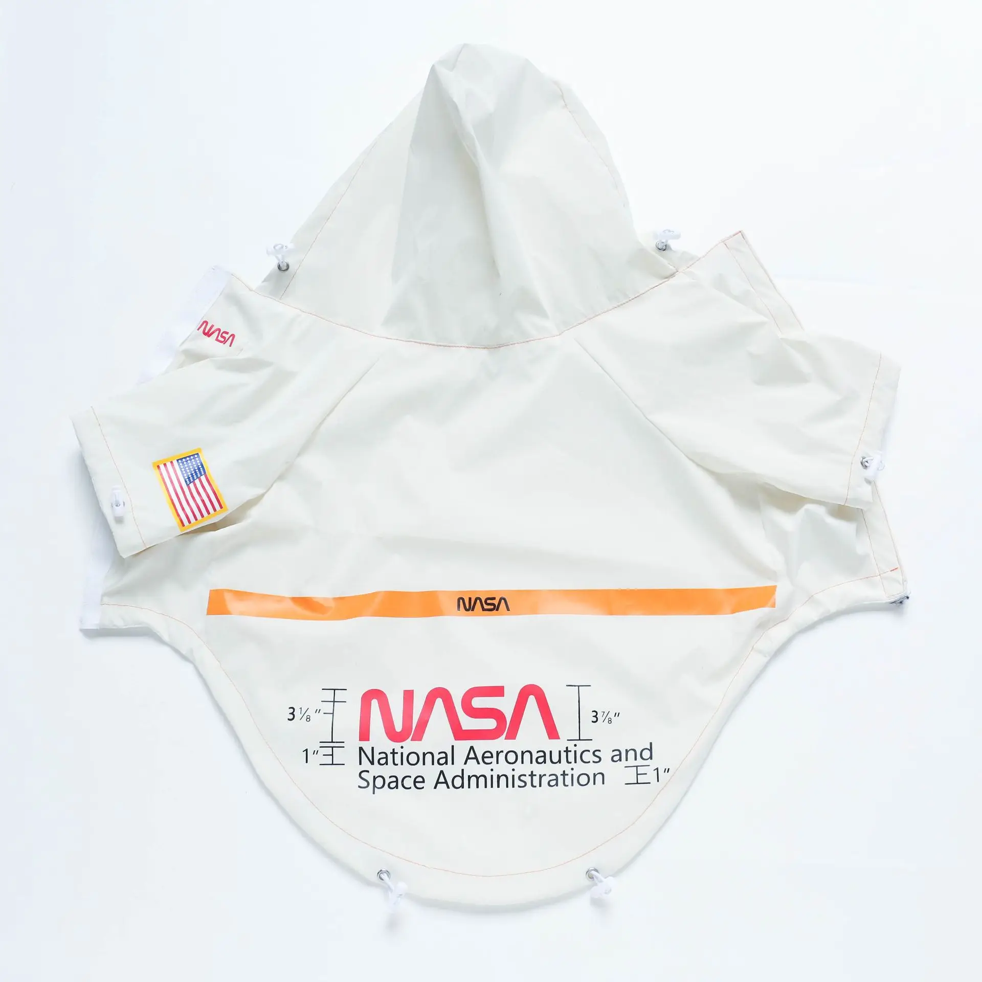 

American popular brand dog raincoat reflective space suit large pet suit coat dog jacket