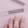 Essential High End Well Polished No Pain Nail File Glass with PVC Case