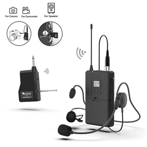 Fifine K037B Wireless Lavalier Microphone System