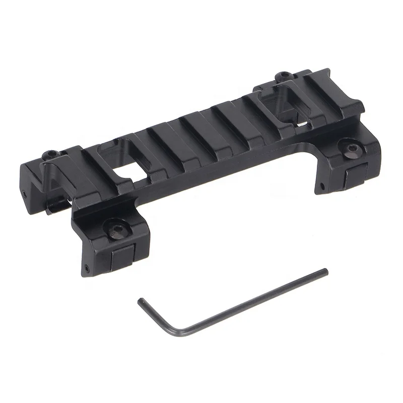 

Hunting accessories Scope Mount Aluminum 20mm Picatinny Weaver Rail for MP5 G3 Series Airsoft Hunting Mount Short