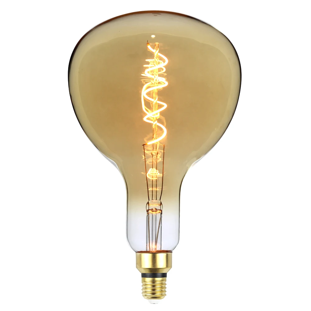 New Designer filament bulbs  ER180 Giant curved led filament 4W best led lamp Dimmable Decorative Light Bulb